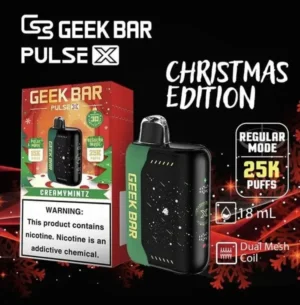 Geek Bar Pulse X 25000口｜全球首款3D曲面屏｜星座系列拋棄式電子煙【台灣現貨】